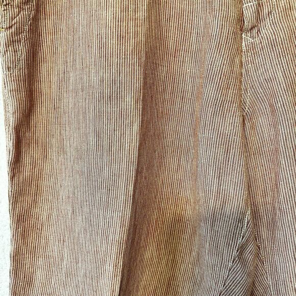 Tommy Bahama Mens Relax Shorts Red Stripe 100% Linen Size 40 - Picture 4 of 16